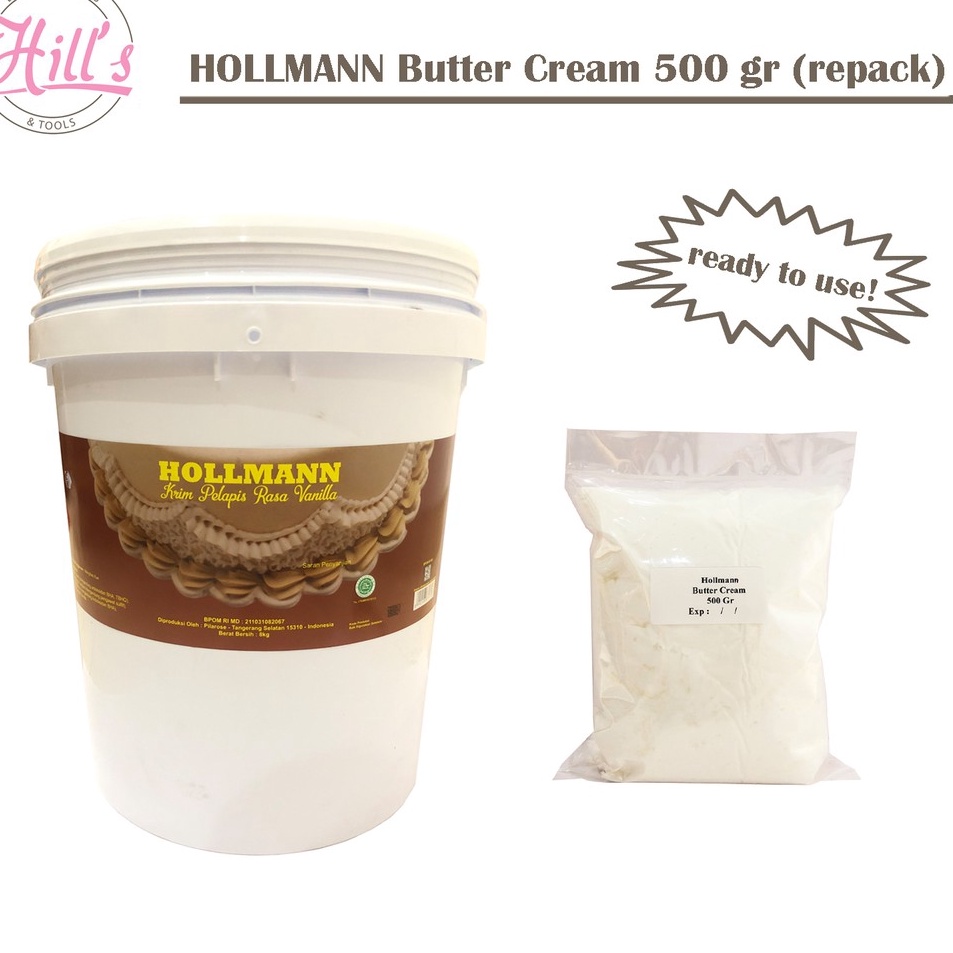 

Ready Stock PROMO MURAH BUTTER CREAM HOLLMANN 5 gr SIAP PAKAI VANILA PUTIH HOLMAN BUTTERCREAM HOLLMAN 5gr L56