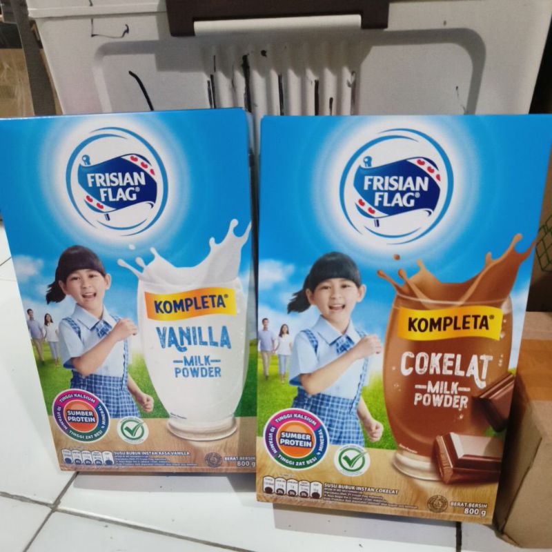 

Susu Bubuk Cokelat 800Gram Frisian Flag Coklat / Vanila 800 Gram