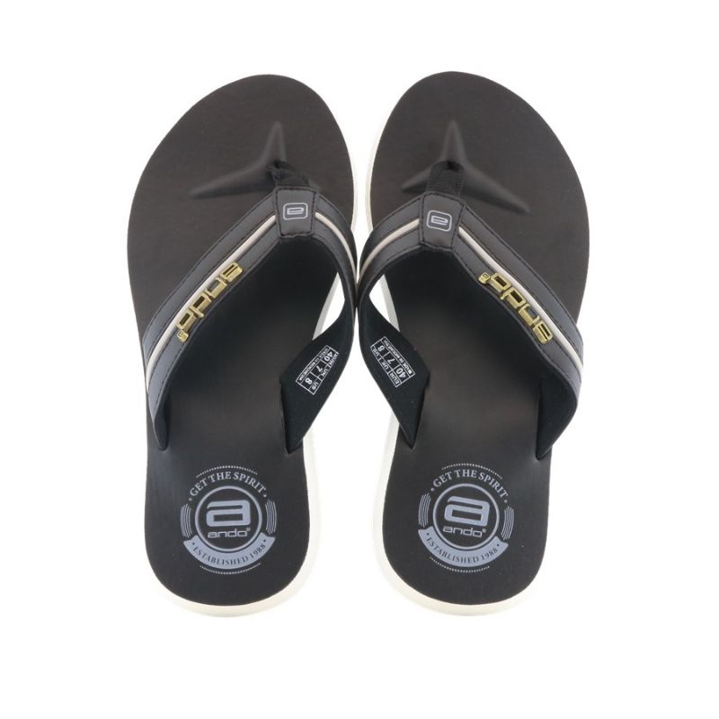 SANDAL ANDO ROKR PRIA - SANDAL JAPIT PRIA MOTIF POLOS MODEL KASUAL