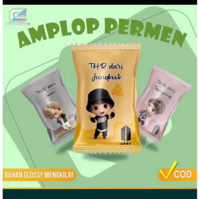 

Grosir Amplop BTS 2000pcs