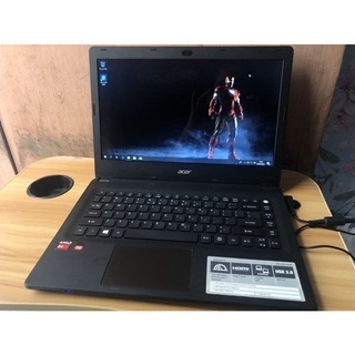 Laptop acer aspire es 14 amd a4 amd radeon r3 graphics 2gb ram 500gb hdd normal no minus