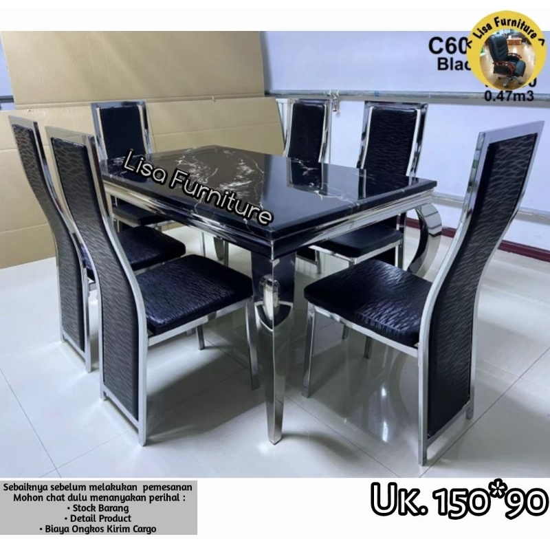 Meja Makan Marmer|Meja Makan Marmer 6 Kursi|Meja Makan Marmer 4 Kursi|Meja Makan Marmer Minimalis|Me