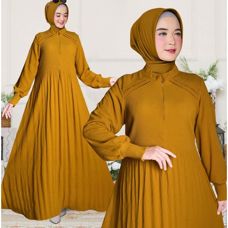 GAMIS PLISKET LIST PUNDAK|GAMIS PLISKET PREMIUM|GAMIS CRINKLE PREMIUM|GAMIS CRINKLE|GAMIS PREMIUM