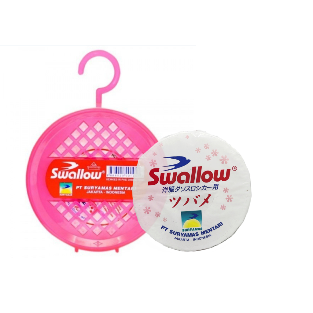 Kamper / Kapur Barus Gantung + case Swallow 80gram