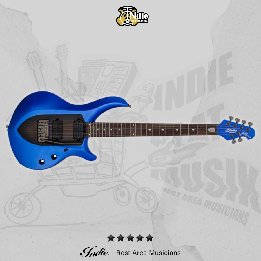 Gitar Elektrik Sterling By Musicman Majesty MAJ100 Siberian Sapphire