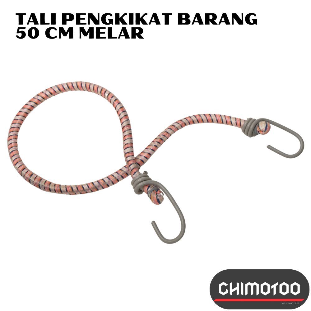 Tali Motor Tali Pengikat Barang Bagasi 50 Cm Universal