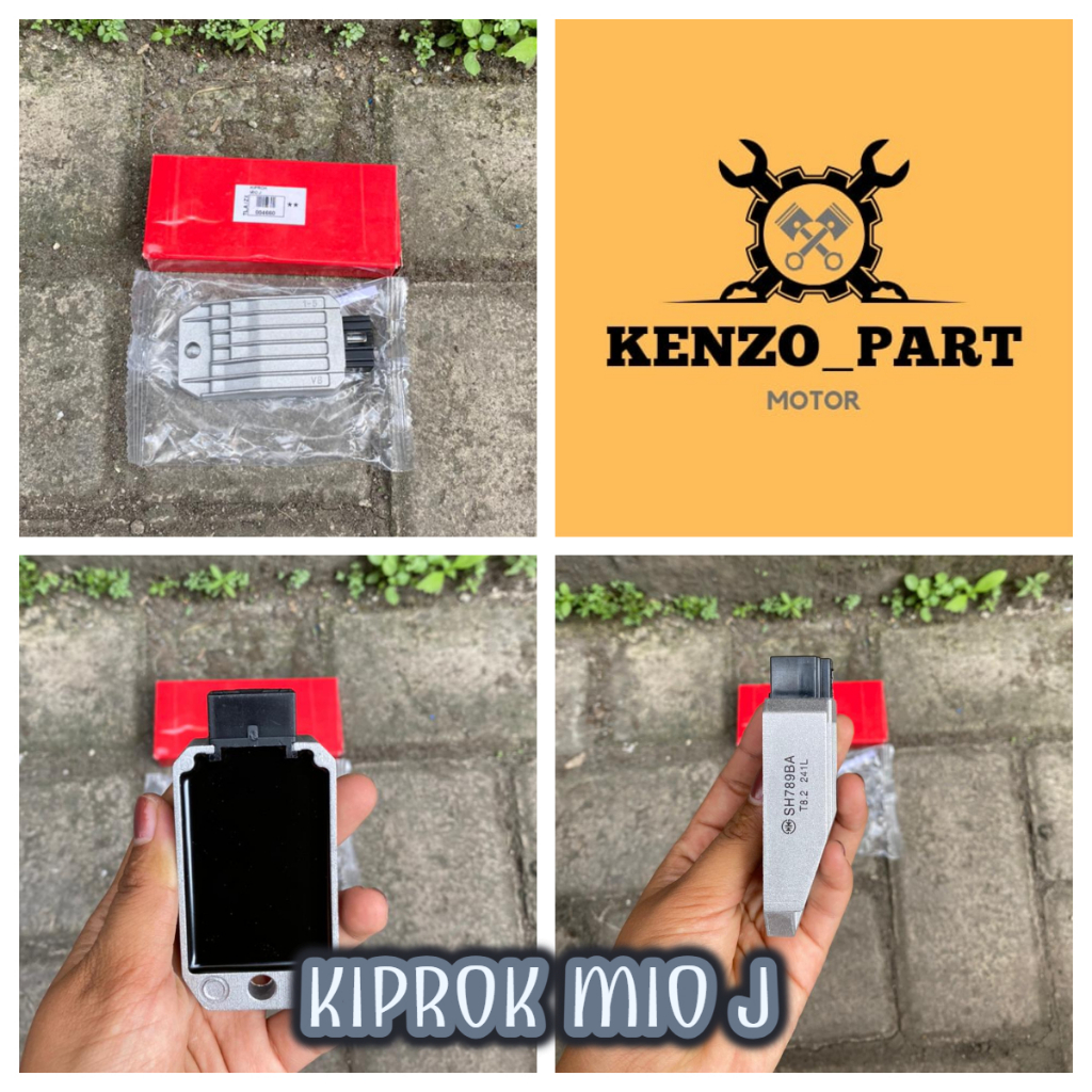 KIPROK MIO J  KIPROK REGULATOR MIO J MIO GT SOUL SH789BA STATER KASAR DUS MERAH ORI