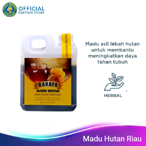 

Madu hutan sialang riau 1000 gr Madu Murni Hutan Sumatra