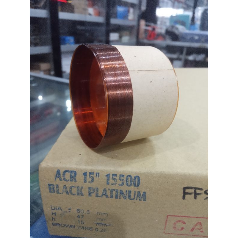 SPOEL SPEAKER CAPTON ACR 15" 15500 BLACK PLATINUM