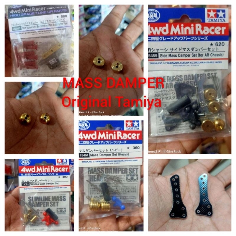 Tamiya MASS DAMPER Pemberat Original Tamiya Ada Pilihan Varian