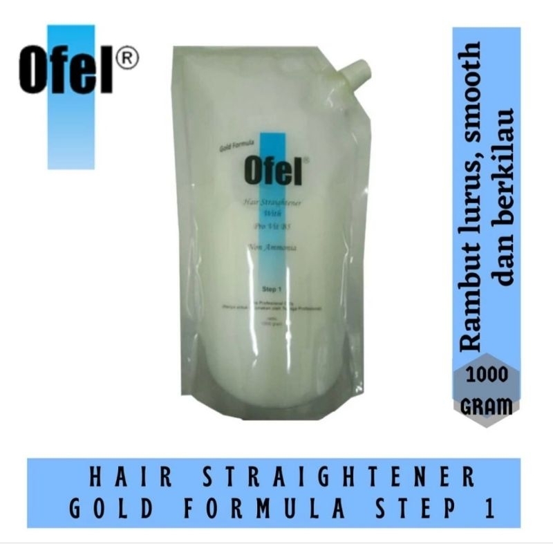 OFEL HAIR STRAIGHTENER GOLD FORMULA STEP 1 (1000GRAM)