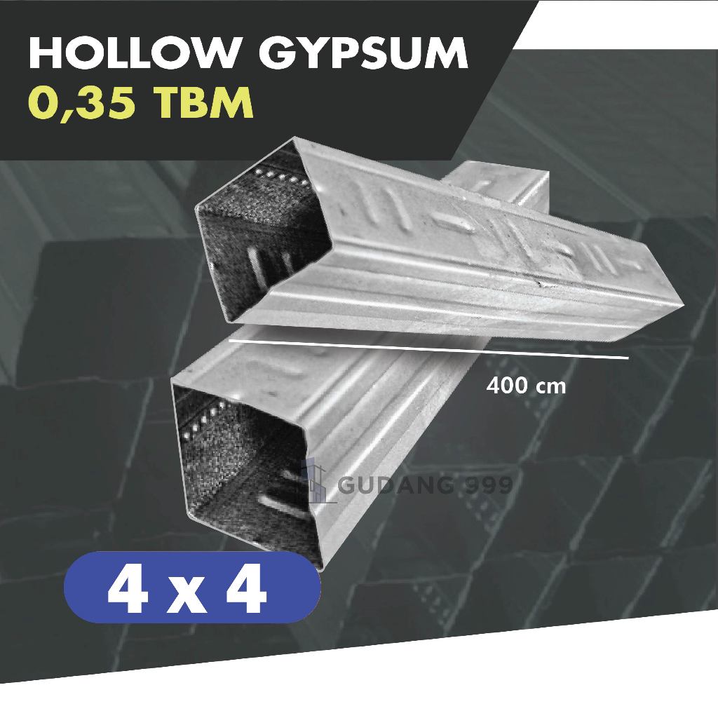 Hollow 4x4 035 mm / Rangka Hollow TBM Real / Holow / Holo / Holow Galvalum