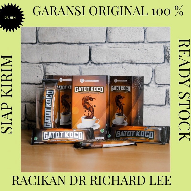 

ART A27B dR Hen Kopi Gatot Koco by dr Richard Lee original 1 Bergaransi Pengiriman Cepat Tidak PO KOPI