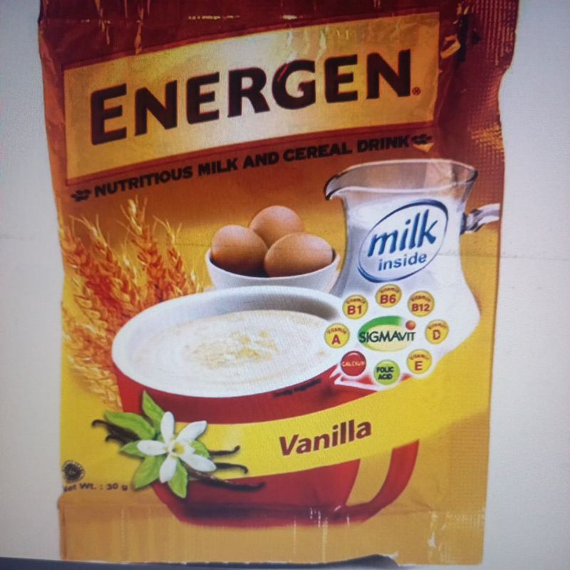 

Energen Vanilla