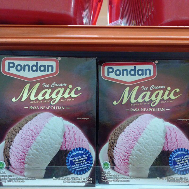 

pondan icecream neapolitan box