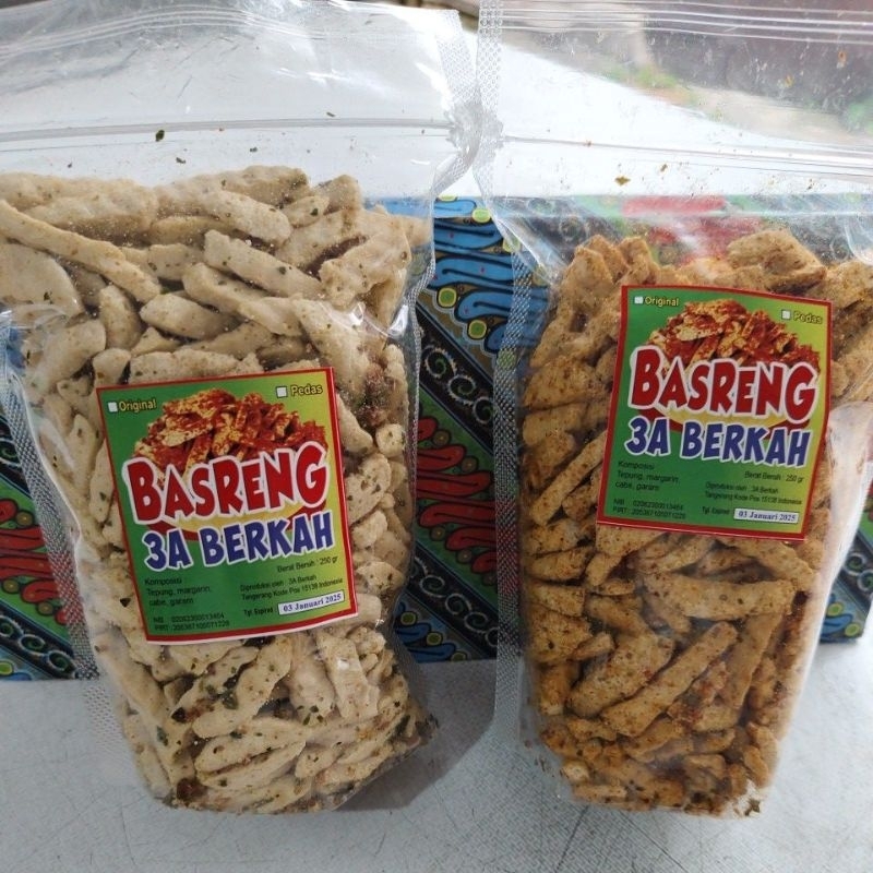 

Basreng KRIUK 3A BERKAH 250 GR