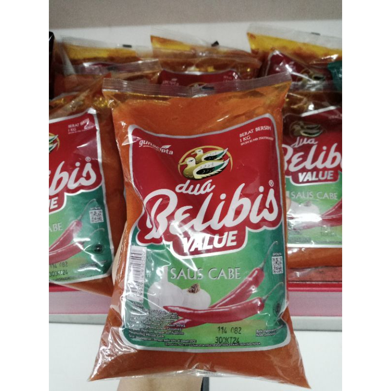 

Saus Belibis 1kg