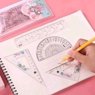 

Set Penggaris portabel Lucu