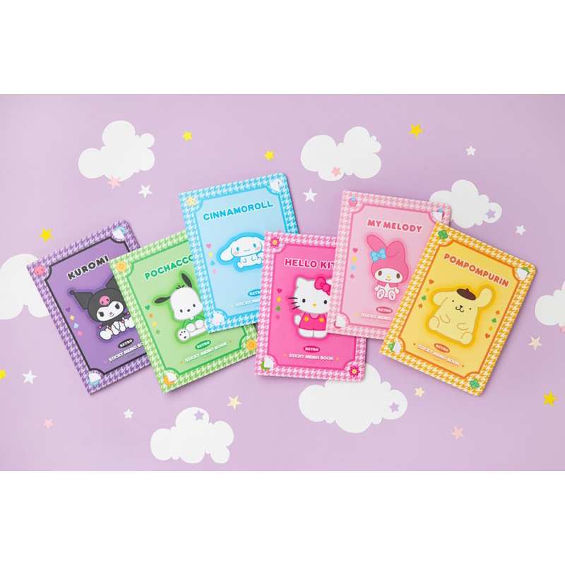 

STICKY MEMO BOOK SANRIO PREMIUM QUALITY