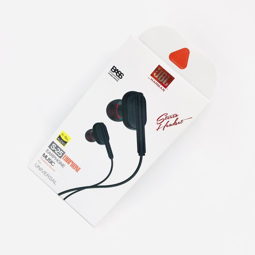 HANDSFREE JB S25 STEREO HEADSET EXTRABASS