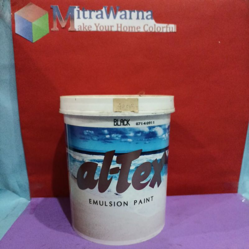 Cat Tembok Altex - Black / Hitam 1 KG