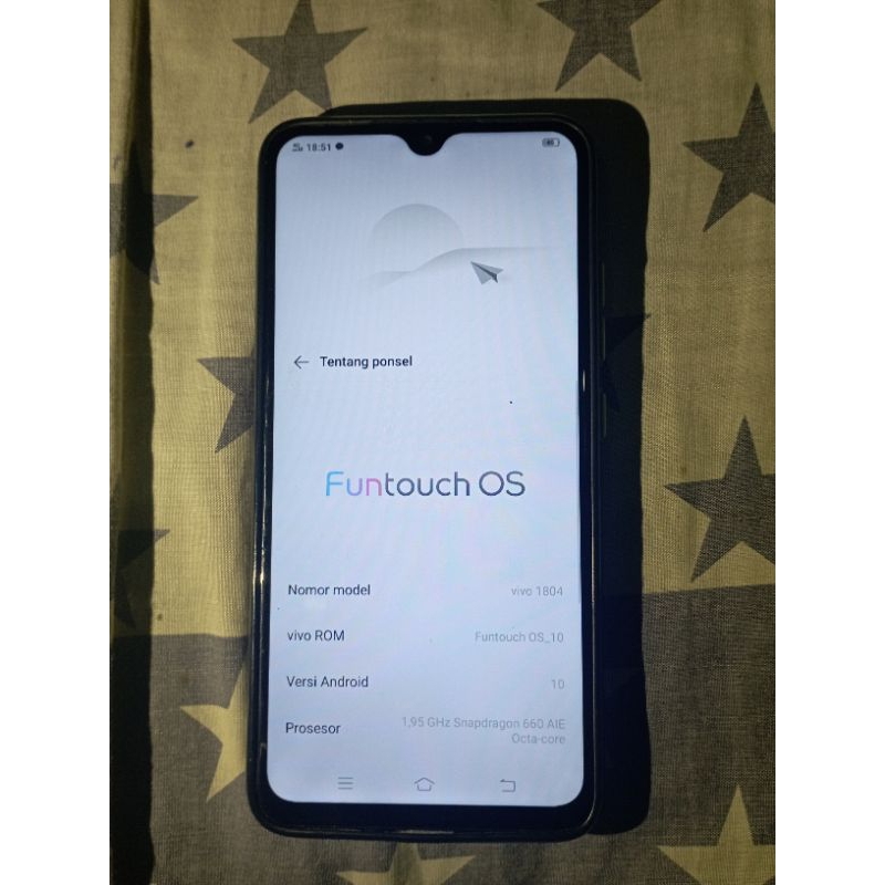 VIVO V11 PRO  RAM 6/64GB (BATANGAN)