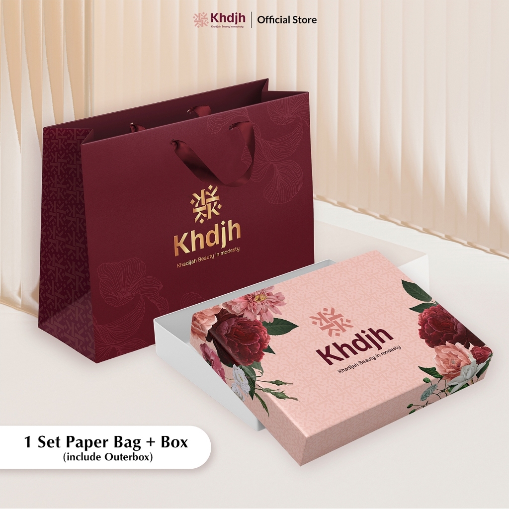 

Box Hampers Kado Hadiah Gift Kado Paper Bag Premium Aesthetic Seserahan Lebaran - Bok Mukena
