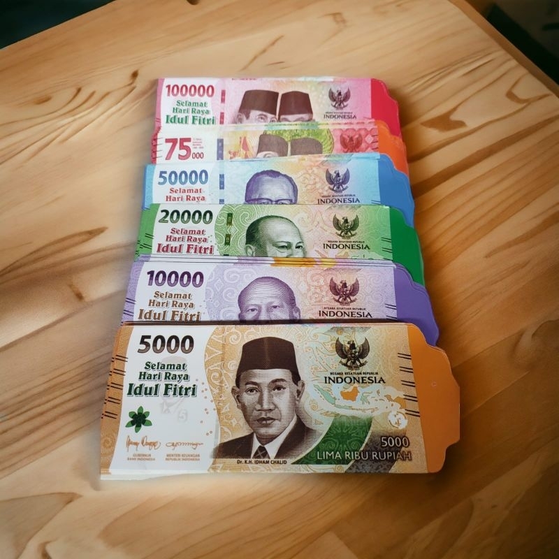 

ANGPAU / AMPLOP LEBARAN IDUL FITRI KARAKTER UANG 7cm x 16cm