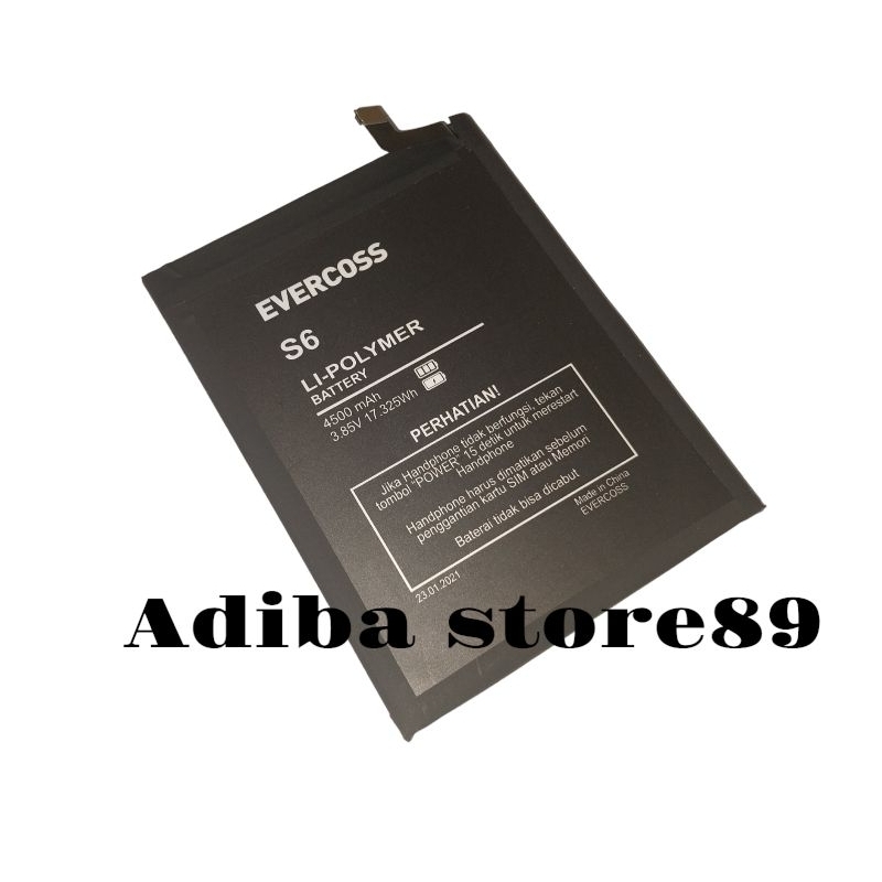 Baterai Batre Evercoss S6 Tera Android S-6 Original Battery