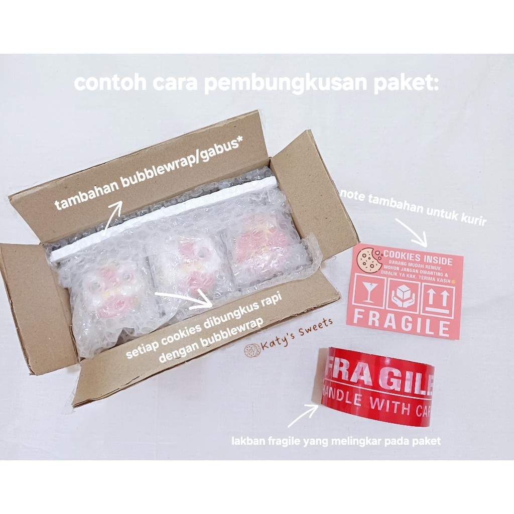 

Ekstra gabus & bubblewrap | Packing tambahan