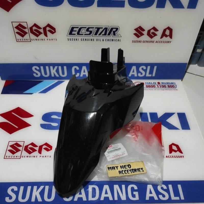 spakbor depan slebor depan Suzuki Nex ll nex2 warna hitam original sgp