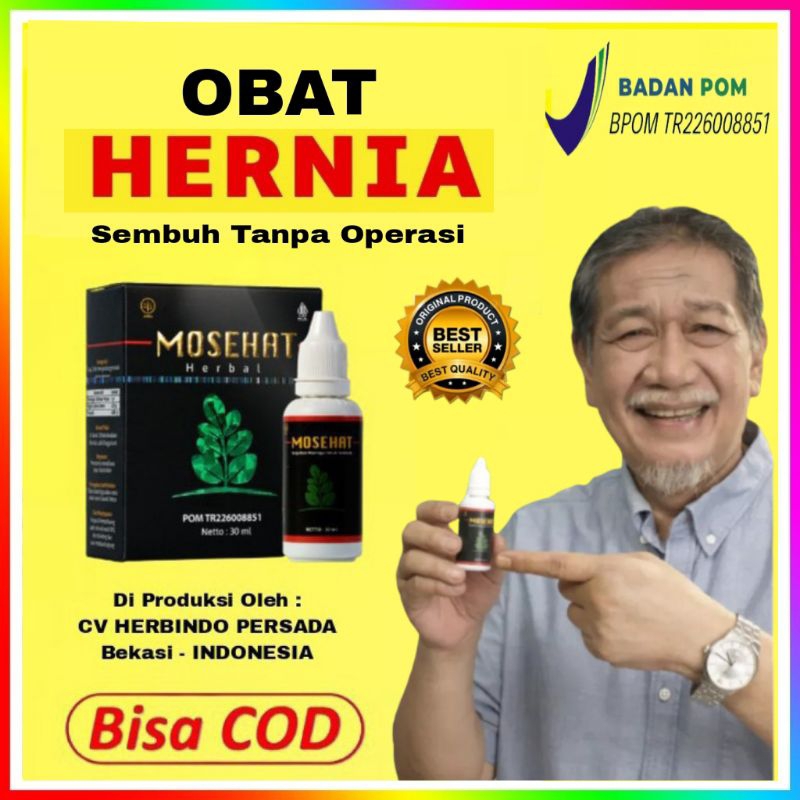 Mosehat Obat Hernia Turun Berok Herbal Original