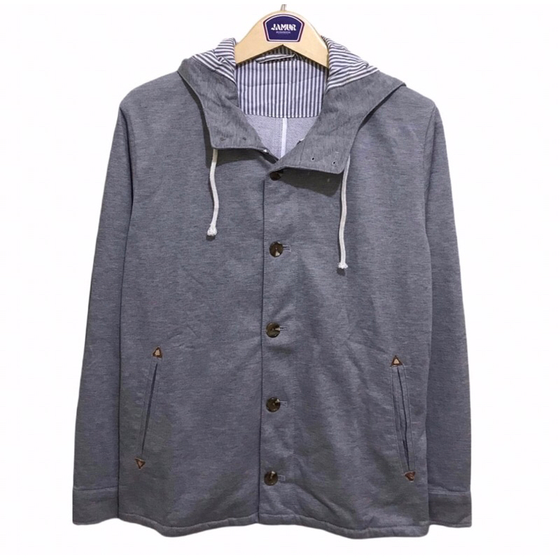 JAKET HOODIE UNISEX ABU BASIC BY GU