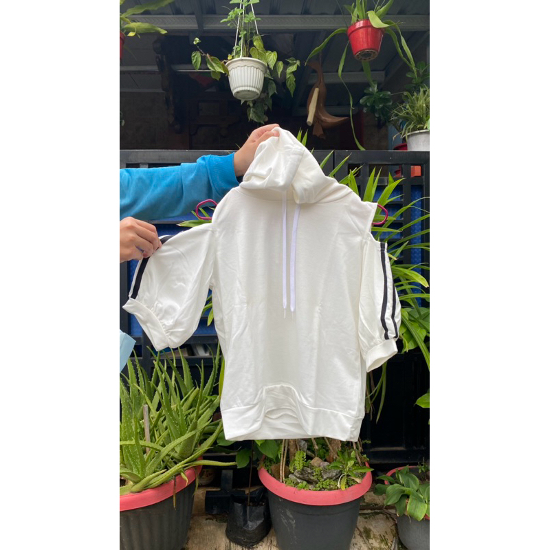 preloved hoodie colorbox white