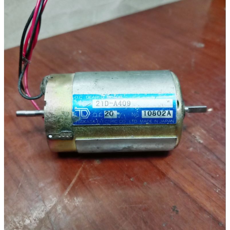 DC MOTOR PERMANEN 12-20V 5000RPM DOUBEL AS