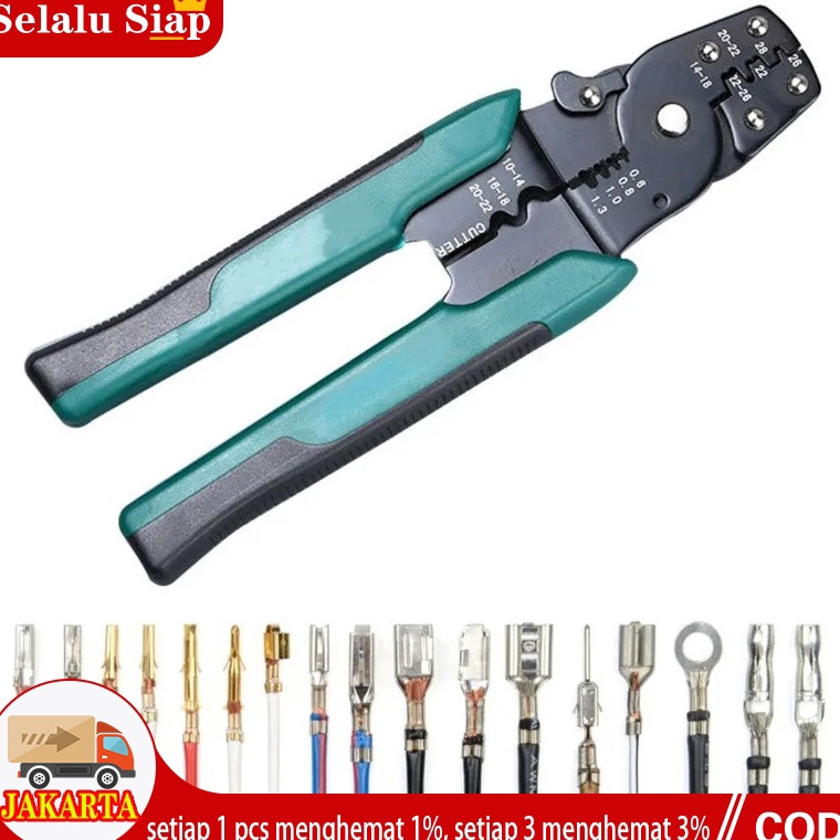 Tang Krimping Press Skun Kabel Kombinasi  Tang Potong Kupas Kabel Multifungsi  Tang Press Skun  Tang