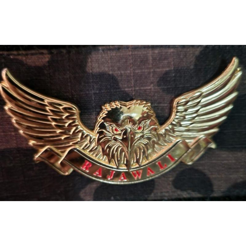 Pin cor kuningan wing rajawali bin