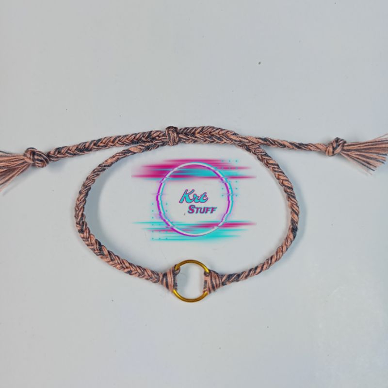 Gelang Tangan Ring | Gelang Tangan Simple | Gelang Tali | Gelang Benang | Gelang Couple