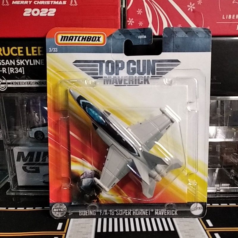matchbox top gun Maverick Boeing F/A-18 Super Hornet Maverick