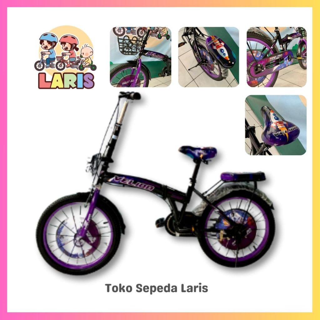 Sepeda Anak- BMX Velion Lipat F04