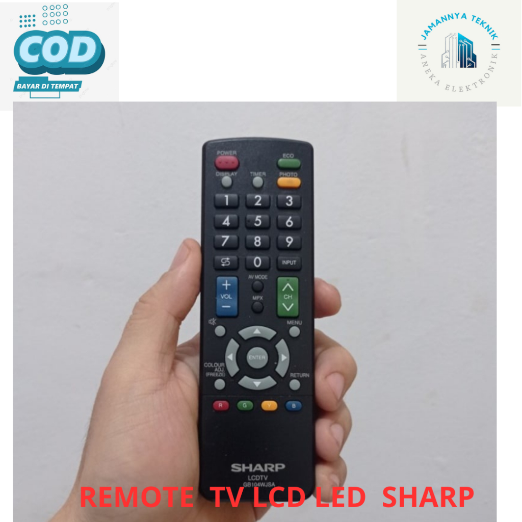 REMOTE TV LED LCD SHARP AQUOS REMOT SHARP