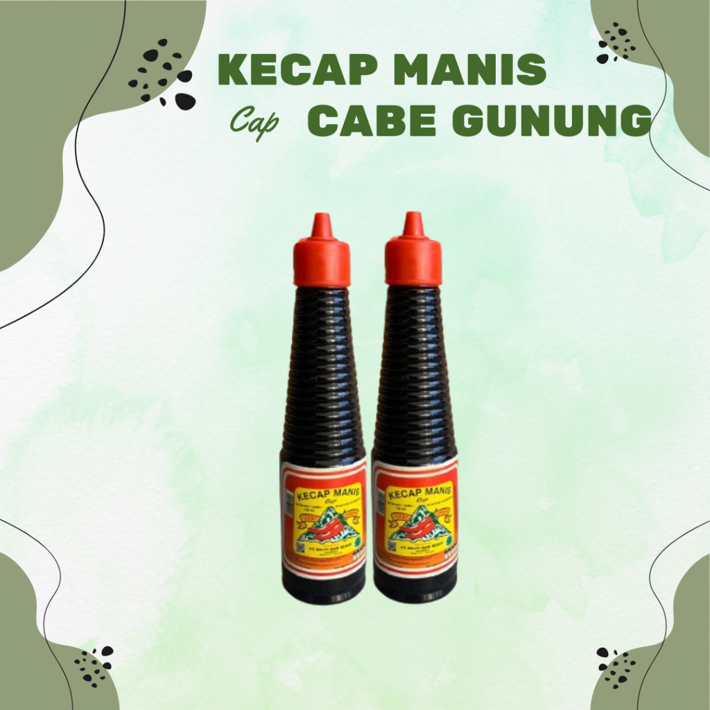 

Kecap Manis Cap Cabe Gunung 2 pcs x 140ml