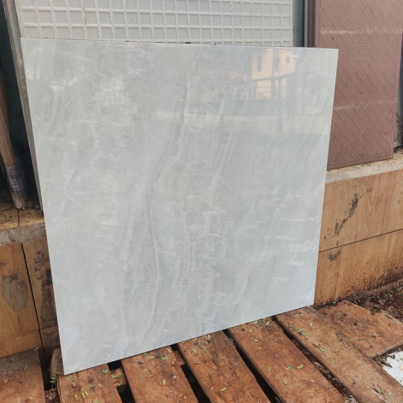 Granit Lantai Sunpower 60x60 motif marmer