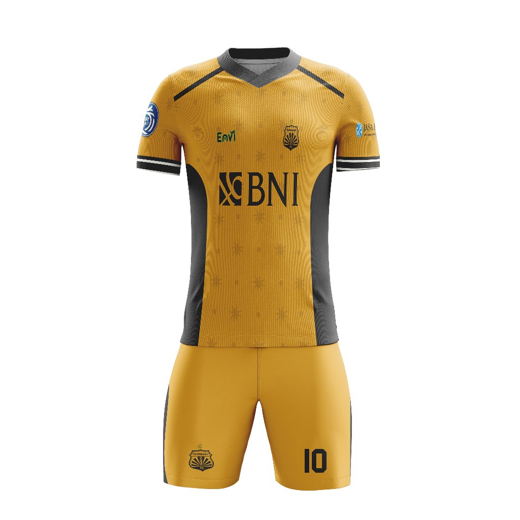 GAMEPLAN - Baju Pria Kaos T-Shirt Jersey Bhayangkara FC Olahraga Sepak Bola Custom Full Printing