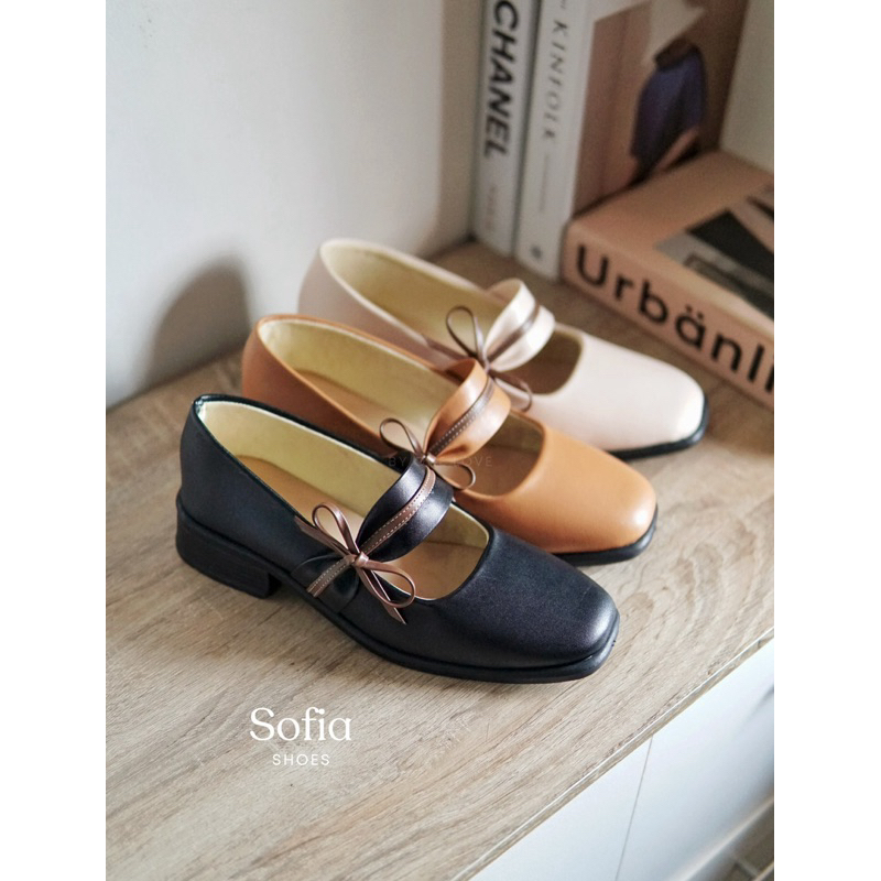 Sepatu Pantofel SOFIA Shoes ORIGINAL ONELOVE (Sepatu Wanita kekinian Koreaan style)