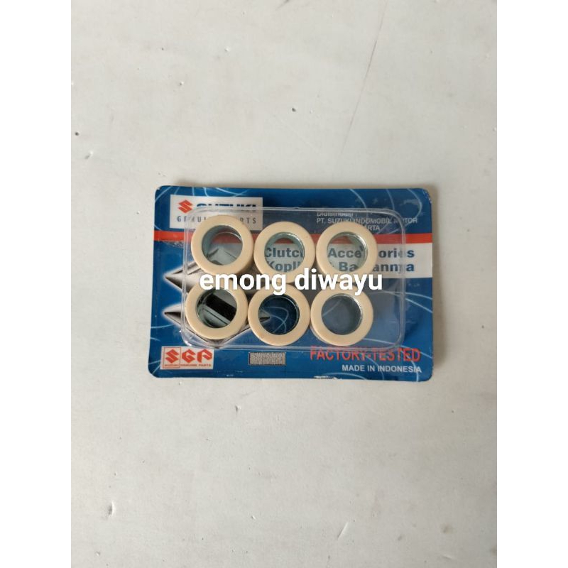 ROLLER SET (SPIN 125) SUZUKI ORIGINAL SPIN 125+SKYDRIVE+SKYWAVE