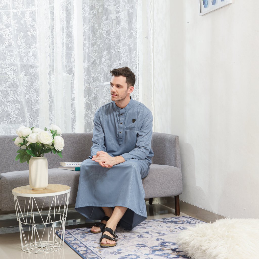 HOT PRODUCT AS-SULTAN/JUBAH PRIA DEWASA EMBOS PREMIUM/GAMIS LAKI LAKI/BAJU KOKO EMBOS