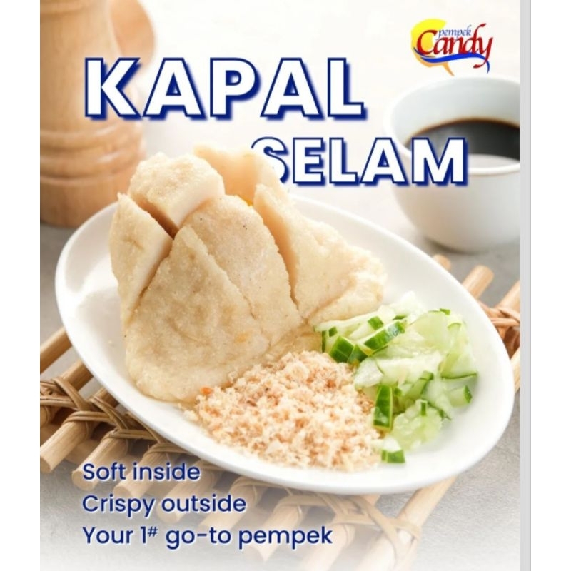 Pempek CANDY 2 buah Kapal Selam