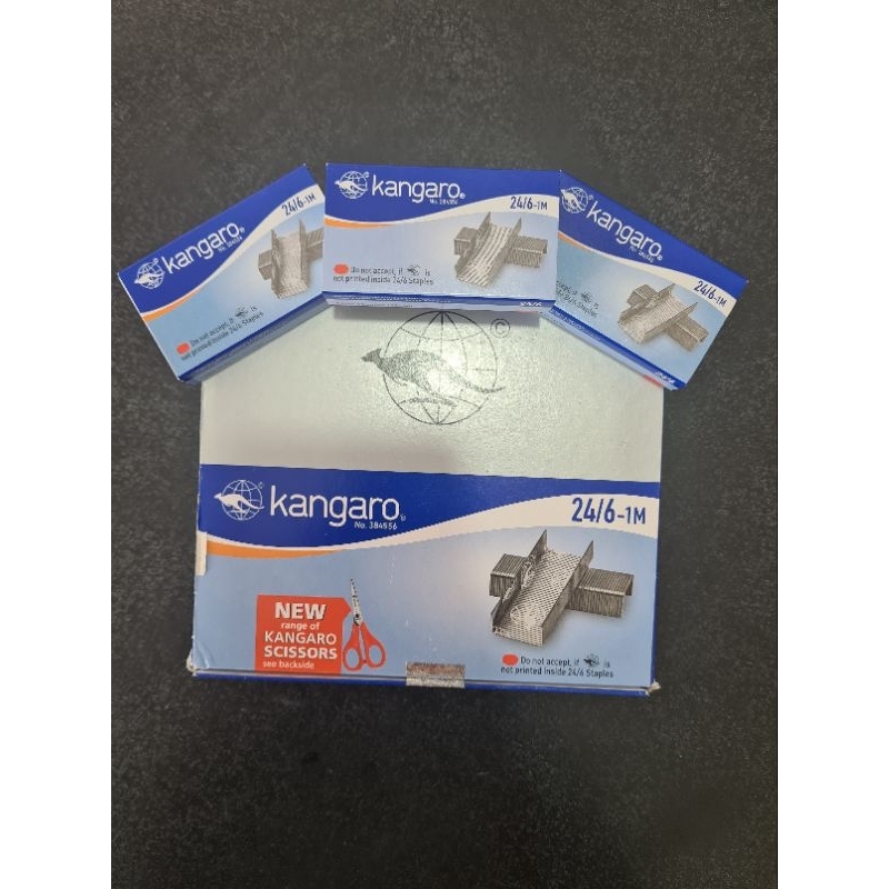 

Isi Staples no 3 24/6 Kangaro