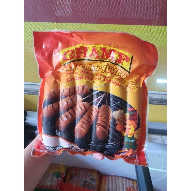 

Champ Sosis Bakar Jumbo 500gr